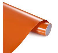 ANT Orange Craft Permanent Adhesive Vinyl 12" x 15ft for DIY Project, Decal, Sticker, All Weather Fade Proof, Indoor Outdoor Use for Crafts, Cricut, Silhouette, Expressions, Cameo, Signs