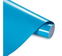 ANT Sky Blue Craft Permanent Adhesive Vinyl 12" x 15ft for DIY Project, Decal, Sticker, All Weather Fade Proof, Indoor Outdoor Use for Crafts, Cricut, Silhouette, Expressions, Cameo, Signs