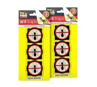 Ant Stop! Bait Station, Destroys Ants and their Nests,Ant Traps Outdoor & Indoor - Strongest Ant Stop Bait Station (6 Baits)