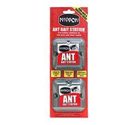 Ant Stop Bait Station Twin Pack- Effective Indoor & Outdoor Ant Trap for Killing Ants and their Nests- Highly Attractive to Common Black Ants With Perfectonish Thank you Sticker Packaging (1)