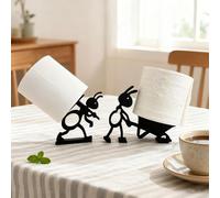Ant Toilet Roll Holder, NAVESO 2 Pack Novelty Roilet Roll Holder Free Standing, Tissue Storage Bathroom Napkin Dispenser for Home Decor