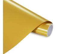 ANT Yellow Craft Permanent Adhesive Vinyl 12" x 15ft for DIY Project, Decal, Sticker, All Weather Fade Proof, Indoor Outdoor Use for Crafts, Cricut, Silhouette, Expressions, Cameo, Signs