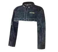 ANTAITHER Split Cowhide Leather Welding Cape Sleeve - Superior Heat & Flame Resistance for Heavy-Duty Protection (M)