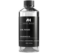 ANTAL HAYAT 24K Magic Scent Diffuser for Oil 500ml Luxury Hotel Inspired - Formula with Bergamot, Lemon, Lemongrass, Magnolia, Jasmine, Lily, Koa Wood, Musk - Flavors