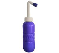 Antallcky Portable Travel Bidet Butt Cleaner Wiper Hand Personal Bidet Sprayer for Toilet, Perineal Cleansing Bottle for Men,Women-450ML,Blue