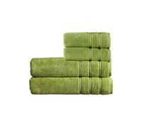 'Antalya' 100% Turkish Cotton 4 Piece Luxury Bath Sheet Set Christy Green One Size