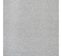 Antalya Soft Saxony Carpet 15mm Thick Comfy Carpet for Bedroom Living Room (Light Grey - 4m x 3.5m)