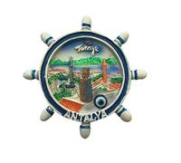 Antalya Turkey 3D Fridge Magnet Souvenir Gift,Home & kitchen Decoration Magnetic Sticker Antalya Turkey Refrigerator Magnet Collection