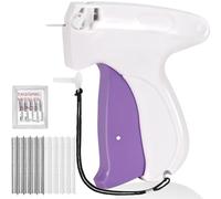 ANTAND Stitch Gun for Clothes, Tagging Gun for Clothing, Micro Handheld Tag Gun Quick Stitch Sewing Gun, Portable Quick Clothing Fixer Hemming Tool Includes 6 Needles and 1000 Black White Fasteners