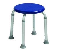 Antar Round Assembled Shower Stool 1.40 kg, Blue