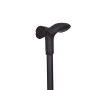 Antar Soft Step Aluminium FDI Walking Stick 360 g, Black