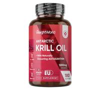 Antarctic Krill Oil - 180Capsules 1200mg - Astaxanthin - Omega 3 - Heart health