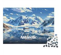 Antarctic Peninsula Landscape 1000 Piece Jigsaw Puzzle for Adults, 70x50cm/1000pcs, Relaxing Screen-Free Hobby, Relaxing Indoor Time And Puzzle Lovers