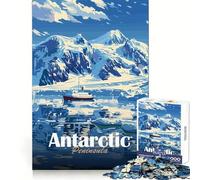 Antarctic Peninsula Landscape 1000 Piece Teenager Puzzles Unwind Game Creative Fun Playful Challenge Xmas Present (50x75cm)