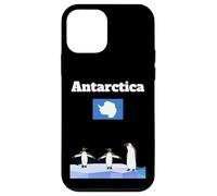 Antarctic trip souvenir Penguin lover Antarctica flag Case for iPhone 12 mini