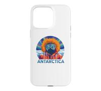 Antarctica Big Red Aurora Graphic Case for iPhone 15 Pro Max