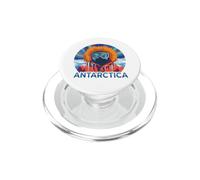Antarctica Big Red Aurora Graphic PopSockets PopGrip for MagSafe
