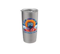 Antarctica Big Red Aurora Graphic Stainless Steel Insulated Tumbler