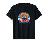 Antarctica Big Red Aurora Graphic T-Shirt