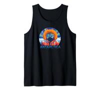 Antarctica Big Red Aurora Graphic Tank Top