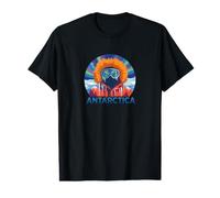 Antarctica Big Red Aurora Graphic Value Graphic T-Shirt