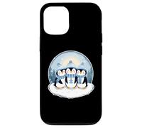 Antarctica Bird Xmas Swim Colony Ocean Seabirds Case for iPhone 12/12 Pro