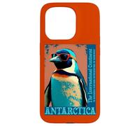 Antarctica Cute Cool Penguin Antarctic Research Souvenir Case for iPhone 15 Pro