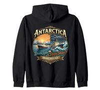 Antarctica Drake Passage Lake Shake I Survived Drake Passage Zip Hoodie