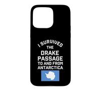 Antarctica Drake Passage Survived to and from Antarctica Case for iPhone 15 Pro Max