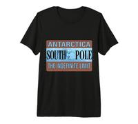 Antarctica Expedition 2026-2062 South Pole Retro Souvenir Premium T-Shirt