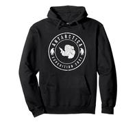 Antarctica Expedition 2027 - Retro Souvenir Distressed Pullover Hoodie