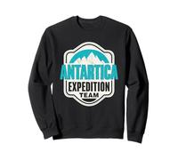 Antarctica Expedition Team Retro Continent Antarctica Sweatshirt