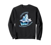 Antarctica I Survived The Drake Passage Boat Sweatshirt