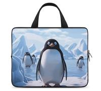 Antarctica Ice Laptop Bags Ultra-Thin, Lightweight & Waterproof 10inch Laptop Sleeve, Durable Neoprene Material, Portable Protective Computer Bag with Hand Strap