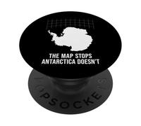 Antarctica Mystery Hidden Land Restricted Access Theory PopSockets Adhesive PopGrip
