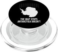 Antarctica Mystery Hidden Land Restricted Access Theory PopSockets PopGrip for MagSafe