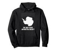 Antarctica Mystery Hidden Land Restricted Access Theory Pullover Hoodie
