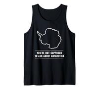 Antarctica Mystery Hidden Land Restricted Access Theory Tank Top