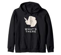 Antarctica Mystery Hidden Land Restricted Access Theory Zip Hoodie