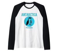 Antarctica Penguin, Antarctic Travel Tops Tees & Accessories Raglan Baseball Tee