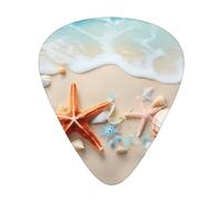 Antarctica Penguins 12 Pack Guitar Plectrums With Storage Case, 0.46/0.71/0.96mm, Including Thin, Medium Thick Guitar Plectrums For Electric Guitars Bass Ukulele