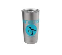 Antarctica Penguins, Antarctic Travel Tops, Tees & Stuff Stainless Steel Insulated Tumbler