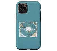 Antarctica Vintage Map 1912 Southern Pole Continent Case for iPhone 11 Pro