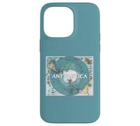 Antarctica Vintage Map 1912 Southern Pole Continent Case for iPhone 14 Pro Max