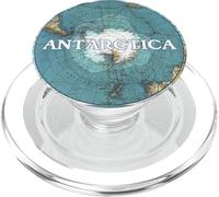Antarctica Vintage Map 1912 Southern Pole Continent PopSockets PopGrip for MagSafe