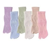 Antcher Tabi Split Toe Socks Cotton Athletic Running Casual Ankle Toe Socks for Boys Girls Kids Teens 2-15 Years, 6 Pairs (UK, Age, 11 Years, 15 Years, Regular)
