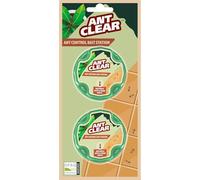 AntClear Ant Control Bait Station 2 Pack | Professional Strength Ant Killer for Indoor & Outdoor Use | Eliminates Ants & Queen at the Nest | OF&G Certified Organic-Approved | Lasts Up to 3 Months