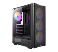 Antec Antec VX310 ARGB Mid-Tower Gaming PC Case - Pre-In Mid Tower Case - Black