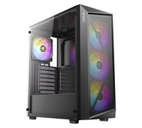 Antec AX67 ARGB Mid-Tower ATX Gaming PC Case - Black - 4 ARGB Fans