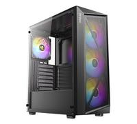Antec AX67 ARGB Mid-Tower ATX Gaming PC Case - Black - 4 ARGB Fans